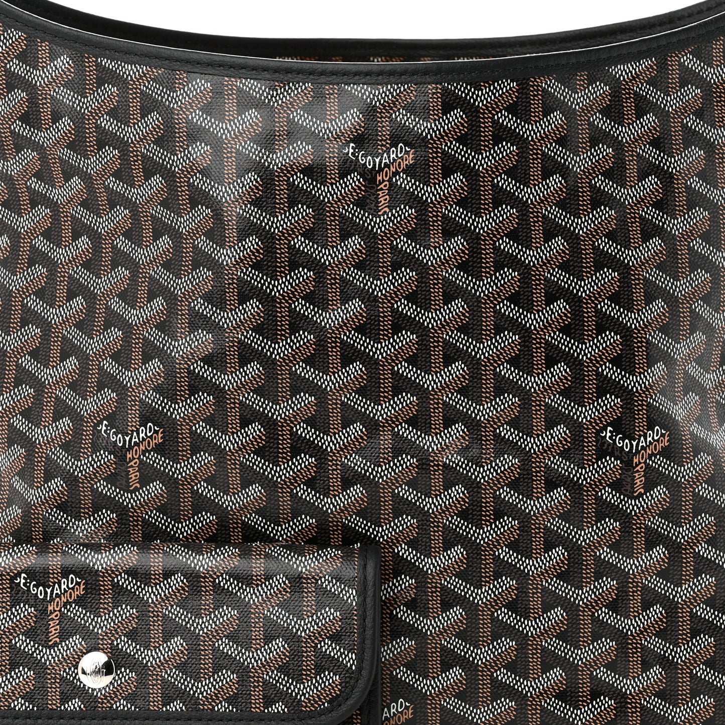 Goyardine Boheme Hobo Black