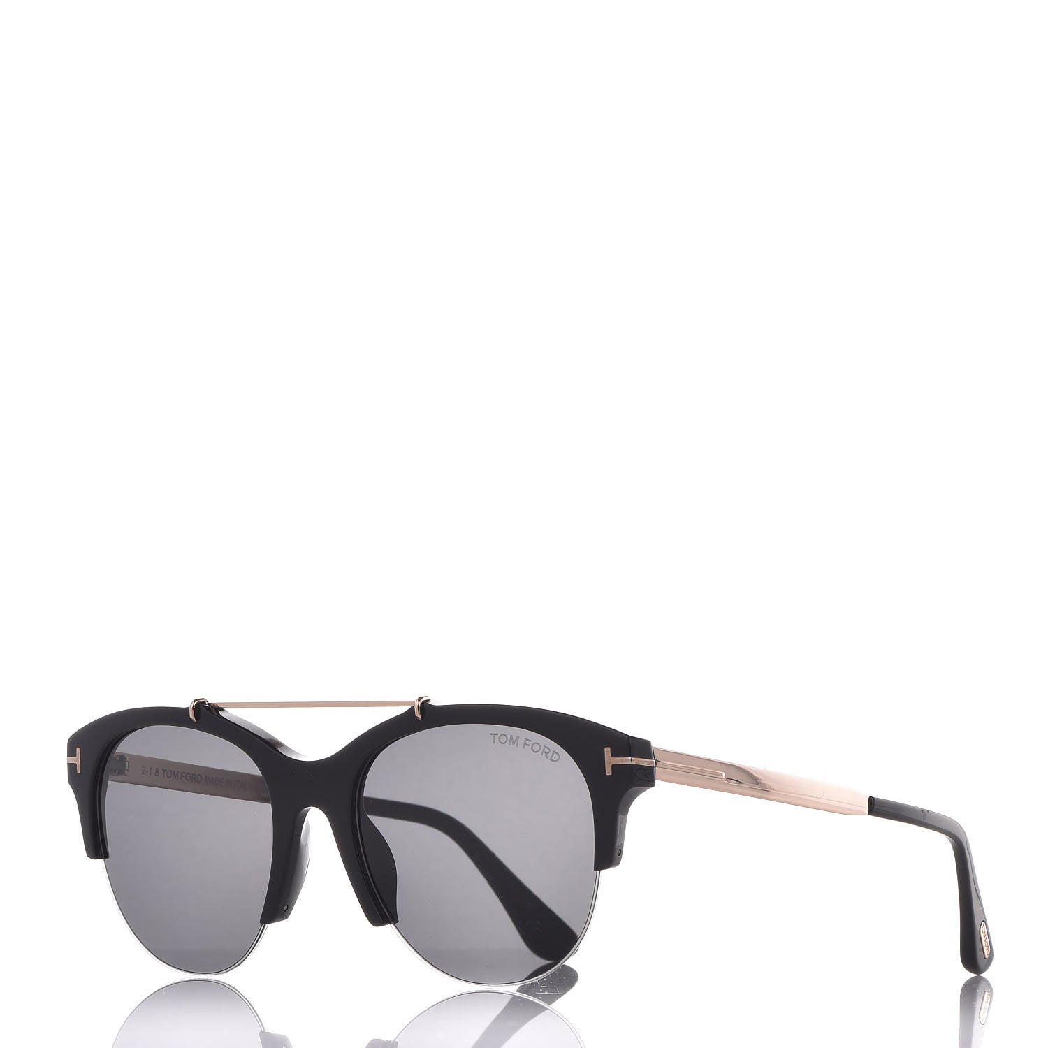 Tom Ford Adrenne Sunglasses TF517 Black 1 of 8