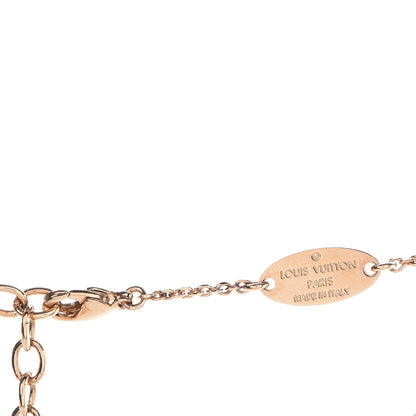 Louis Vuitton LV And Me Letter F Necklace Gold 7 of 8