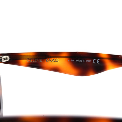 Celine Acetate Cat Eye Sunglasses CL4019IN Tortoise 5 of 7