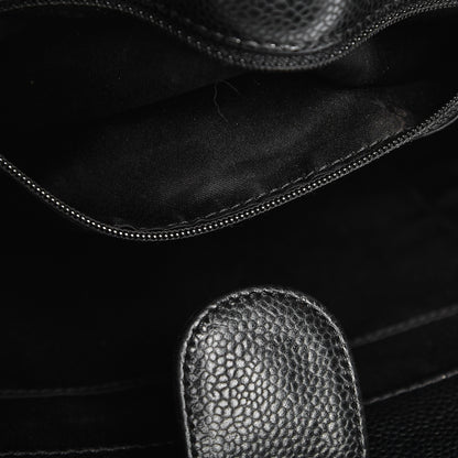 Chanel Caviar Quilted Petit Shopping Tote PST Black 8 of 13