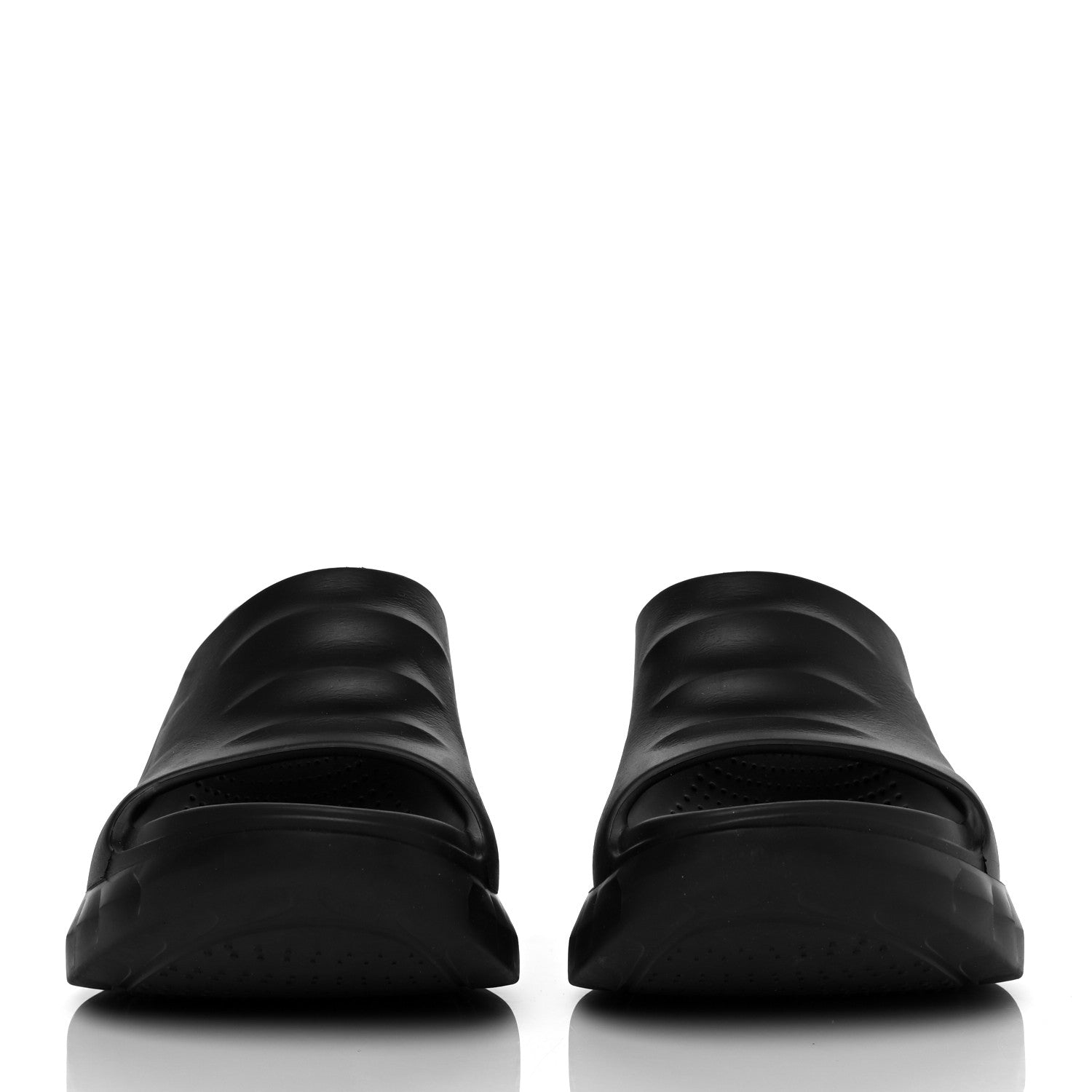 Givenchy Rubber Marshmallow Wedge Slides 40 Black 2 of 8