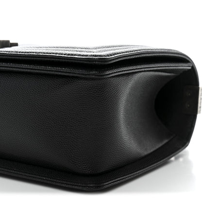 Chanel Caviar Quilted Medium Boy Flap Black 10 of 10