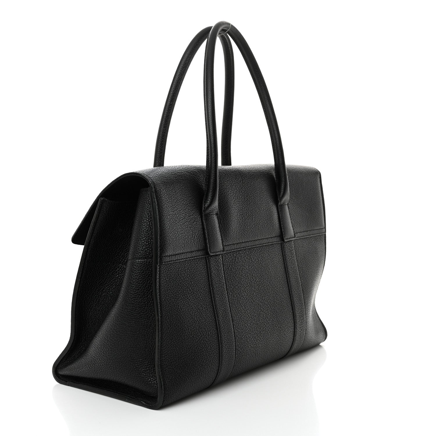 Mulberry Small Classic Grain Bayswater Black 3 of 14