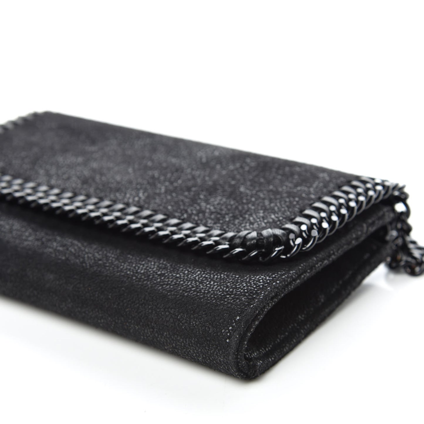 Shaggy Deer Falabella Crossbody Clutch Black