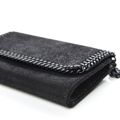 Stella McCartney Shaggy Deer Falabella Crossbody Clutch Black 6 of 9
