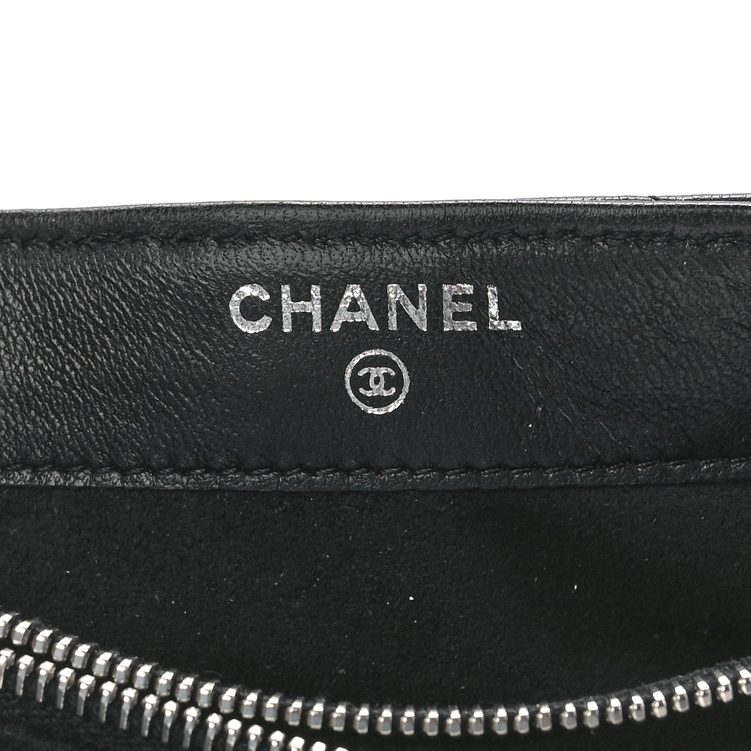 Chanel Lambskin Quilted Crystal Valentine Charms Mini Phone Holder Crossbody Bag Black 6 of 13