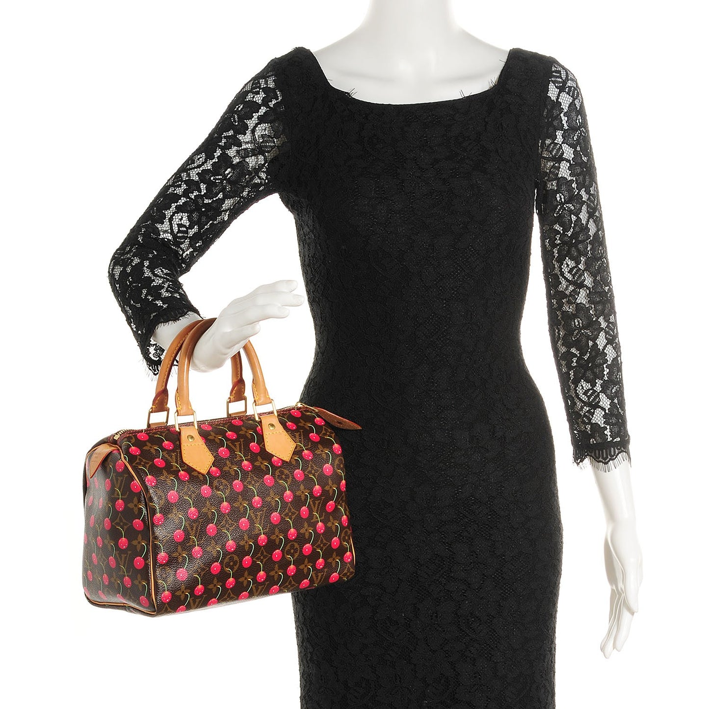 Monogram Cerises Speedy 25