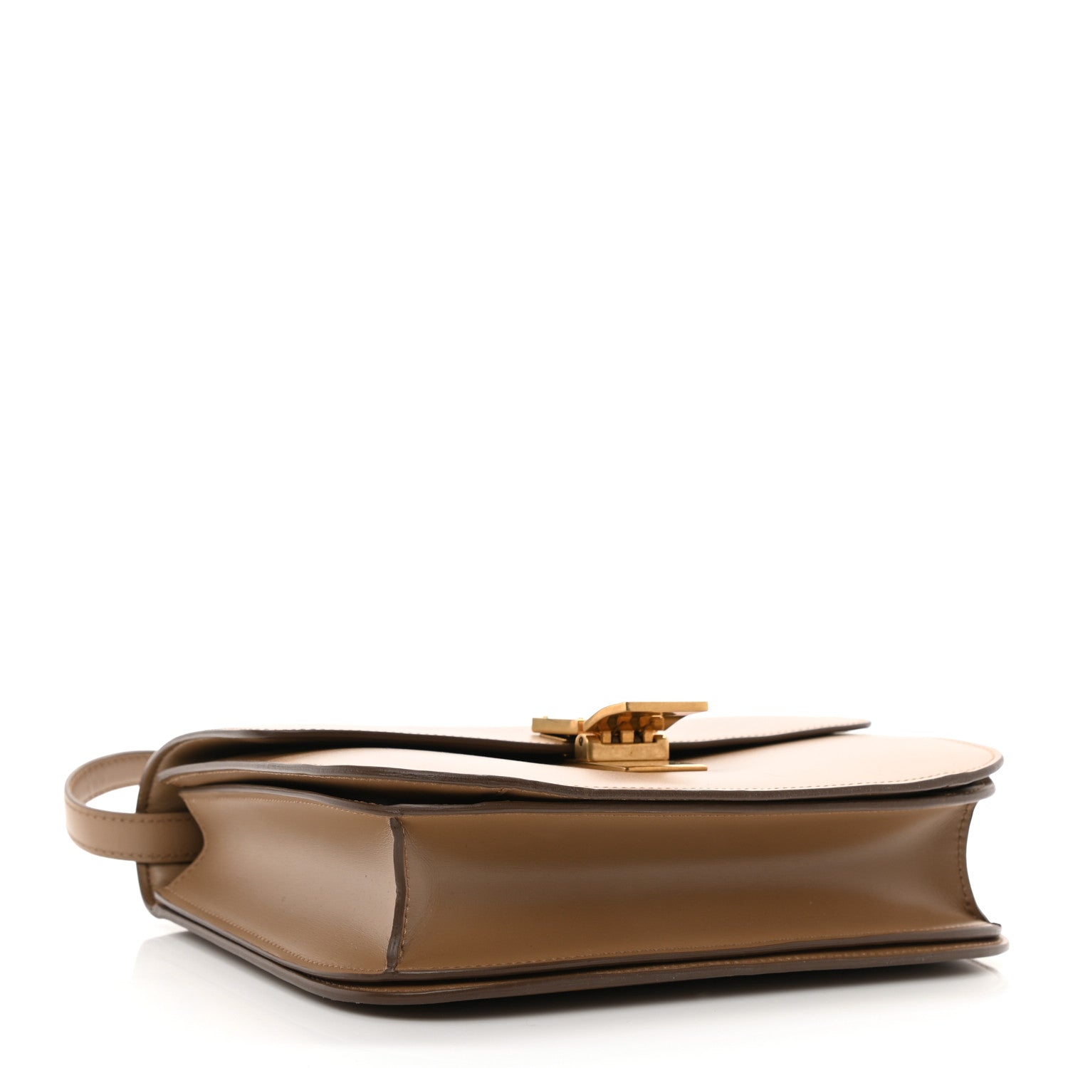 Celine Box Calfskin Medium Classic Box Flap Bag Taupe 4 of 9