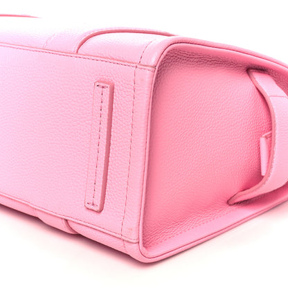 Marc Jacobs Grained Calfskin Medium The Tote Bag Fluro Candy Pink 11 of 11