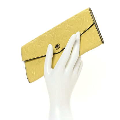 Louis Vuitton Empreinte Curieuse Wallet Citrine 2 of 9