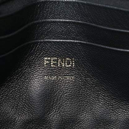 Fendi Nappa FF 1974 Embossed Mini Baguette Black 6 of 10