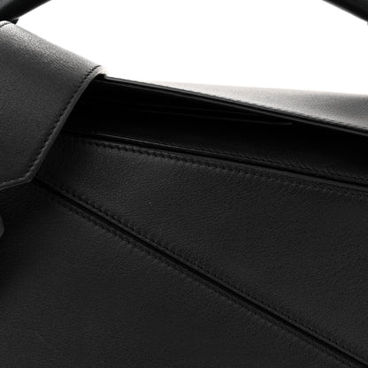 Loewe Calfskin Small Puzzle Bag Black 7 of 10