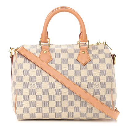 Louis Vuitton Damier Azur Speedy Bandouliere 25 1 of 10