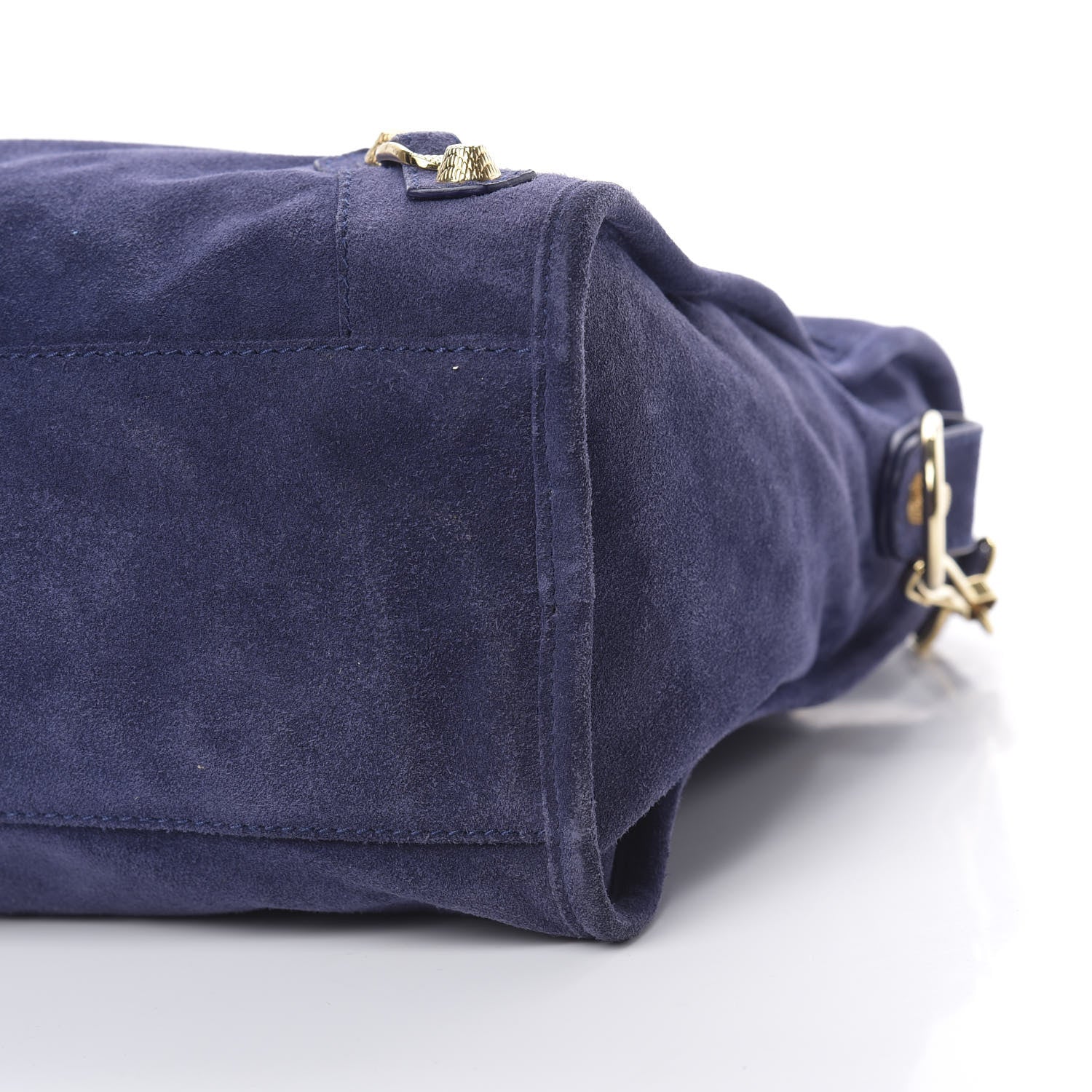 Balenciaga Baby Daim Suede Giant 12 Gold Hardware City Bleu Nuit 10 of 10