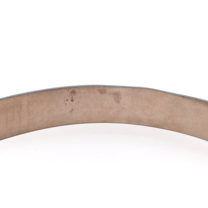 Gucci GG Supreme Monogram Selleria Calfskin Bee 35mm Belt 85 34 Beige Ebony Multicolor Cocoa 4 of 6