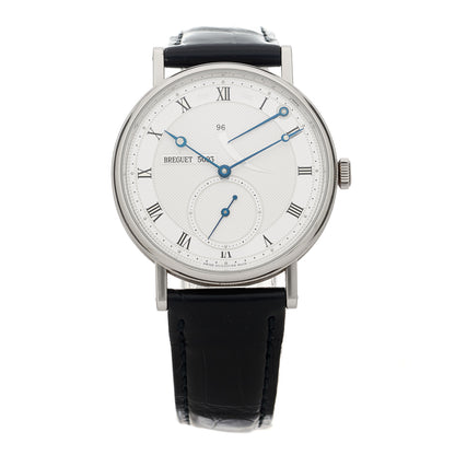 Breguet 18K White Gold Alligator 38mm Classique Manual Winding Watch 5277BB 1 of 5