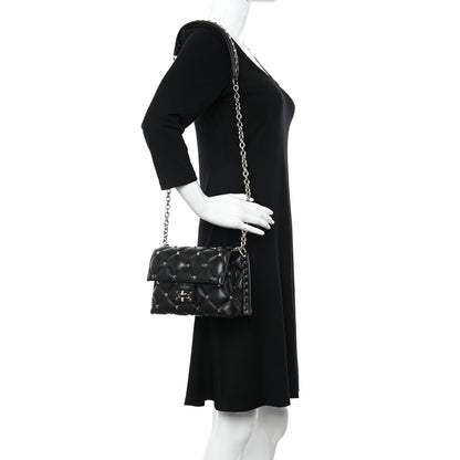 Valentino Garavani Nappa Small Candystud Crossbody Black 3 of 11