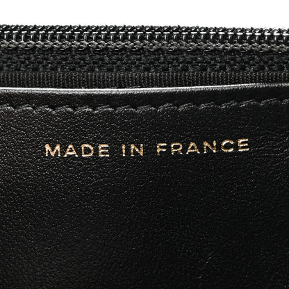 Chanel Caviar Quilted Boy Wallet On Chain WOC Black 7 of 10