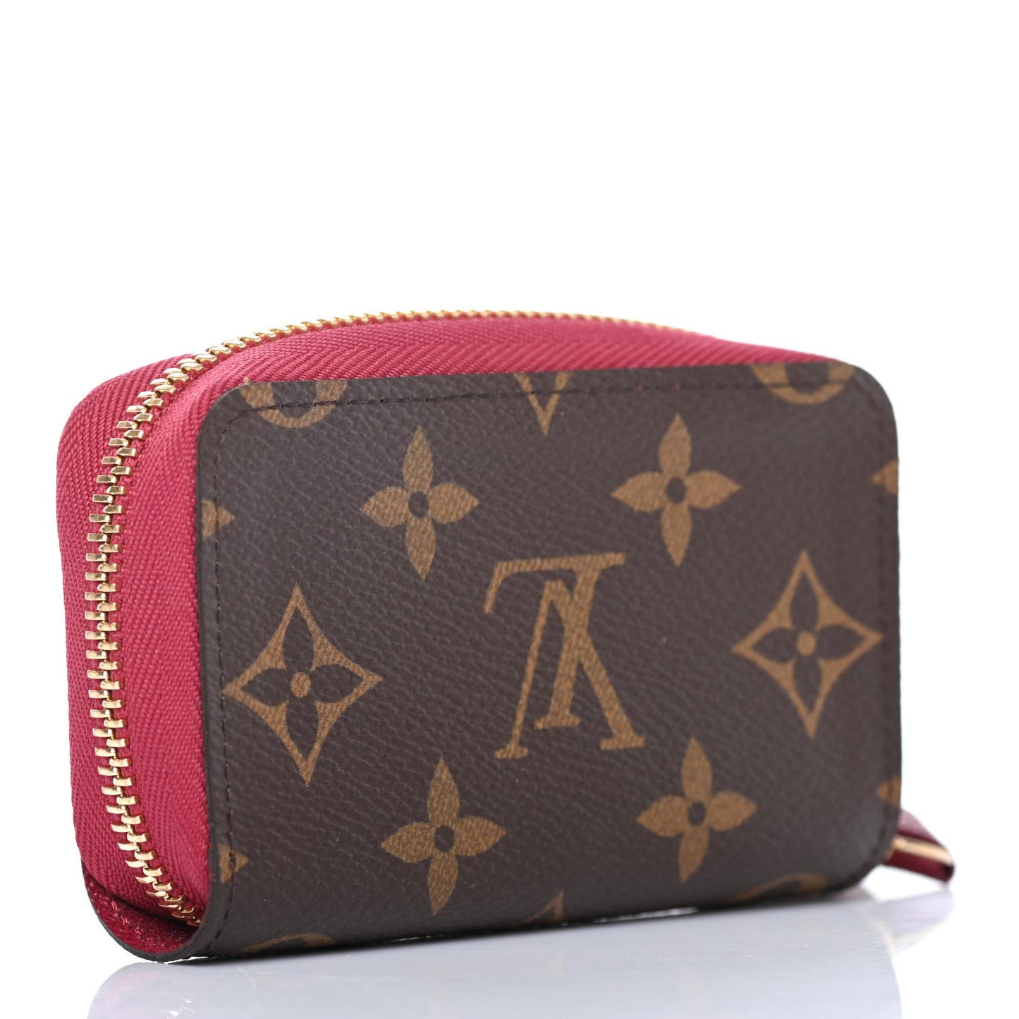 Monogram Zippy Multicartes Fuchsia