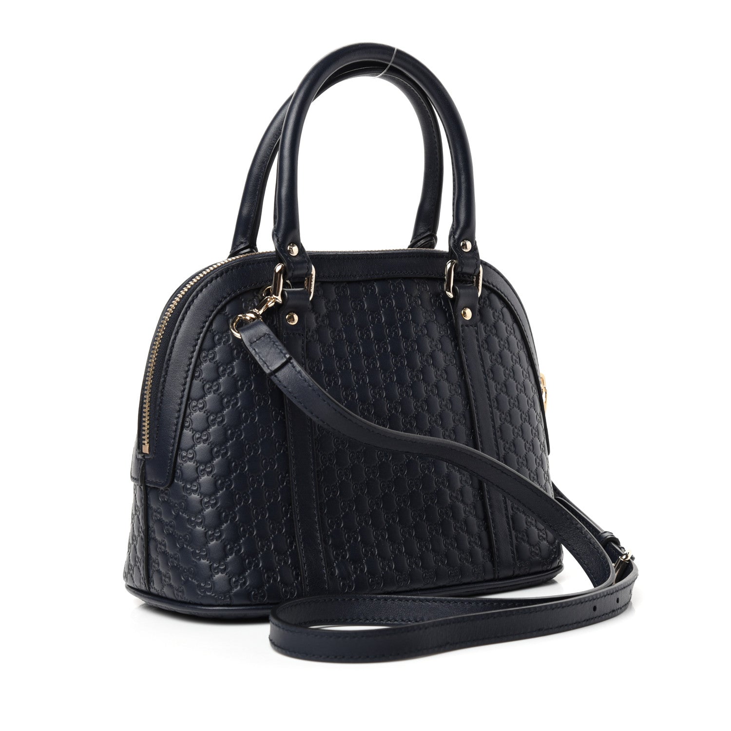 Gucci Soft Microguccissima Mini Dome Bag Blue 3 of 10
