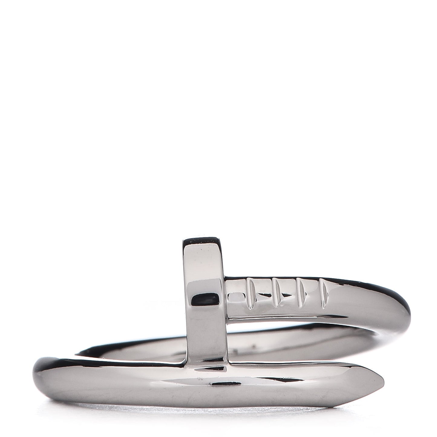 18K White Gold Juste Un Clou Ring 54 6.75
