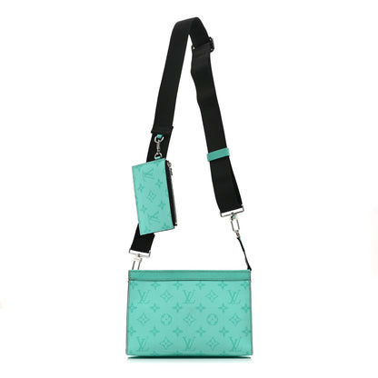 Louis Vuitton Monogram Gaston Wearable Wallet Miami Green 1 of 9