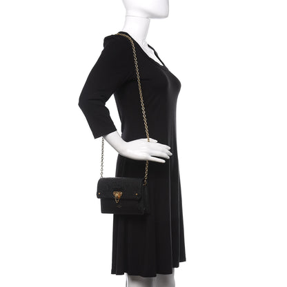 Louis Vuitton Empreinte Vavin Chain Wallet Black 2 of 10