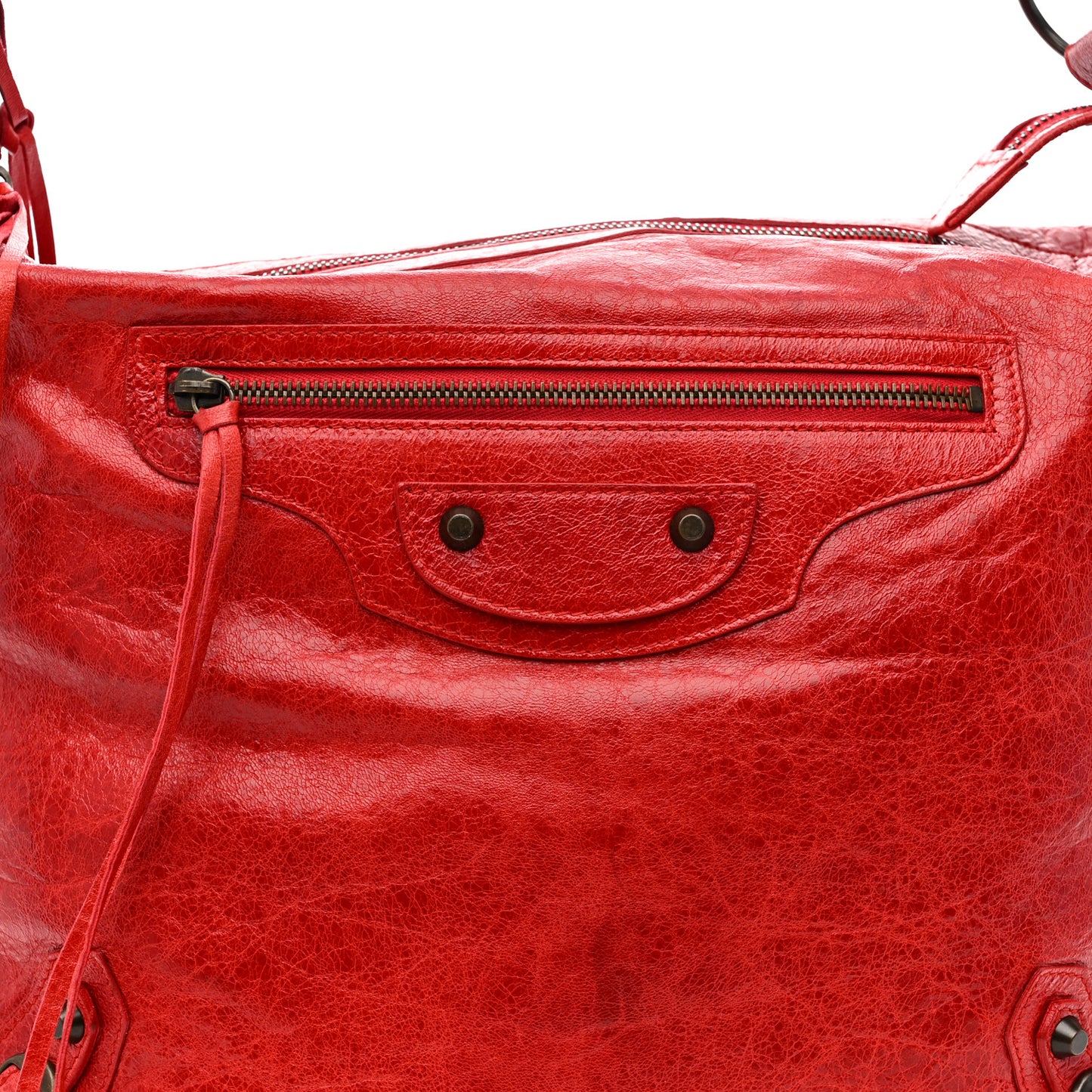 Agneau Classic Hardware Day Hobo Rubisse