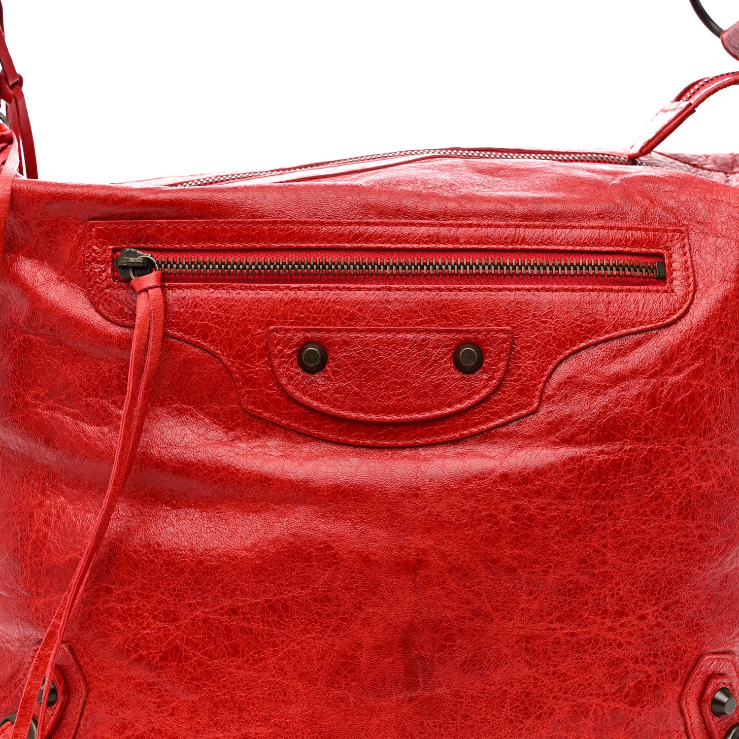 Balenciaga Agneau Classic Hardware Day Hobo Rubisse 8 of 10
