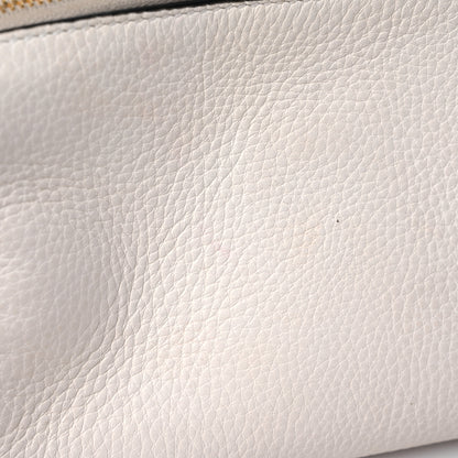 Prada Vitello Daino Cosmetic Pouch White 11 of 15