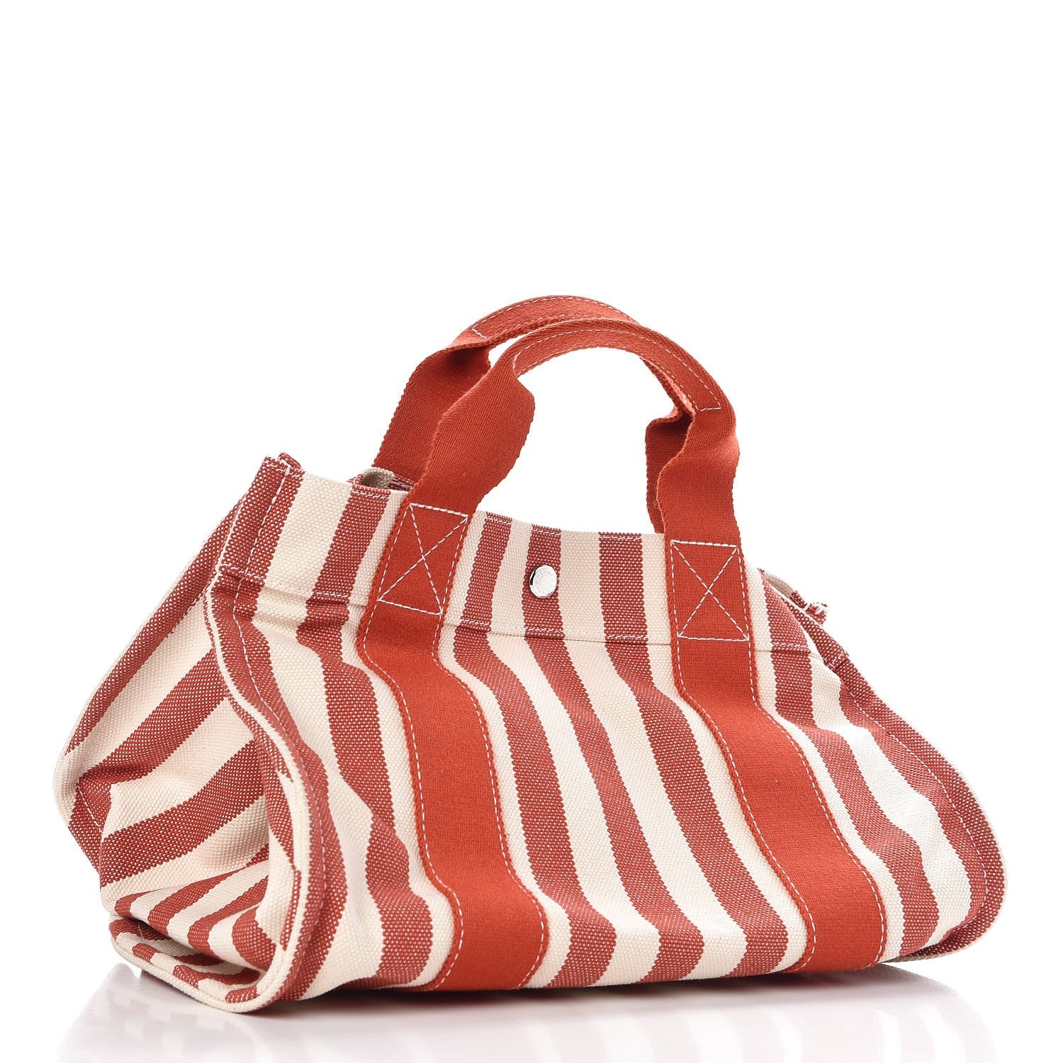 Hermes Canvas Striped Cannes PM 4 of 11