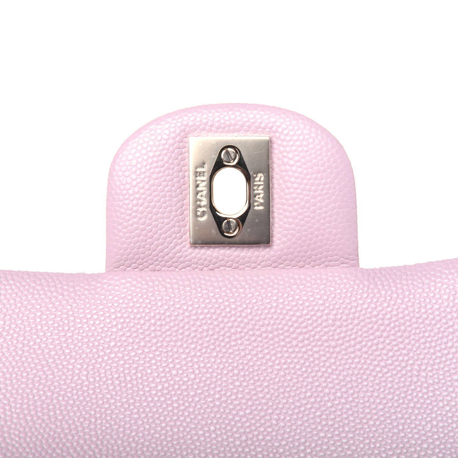Chanel Caviar Quilted Medium Double Flap Light Pink 8 of 14