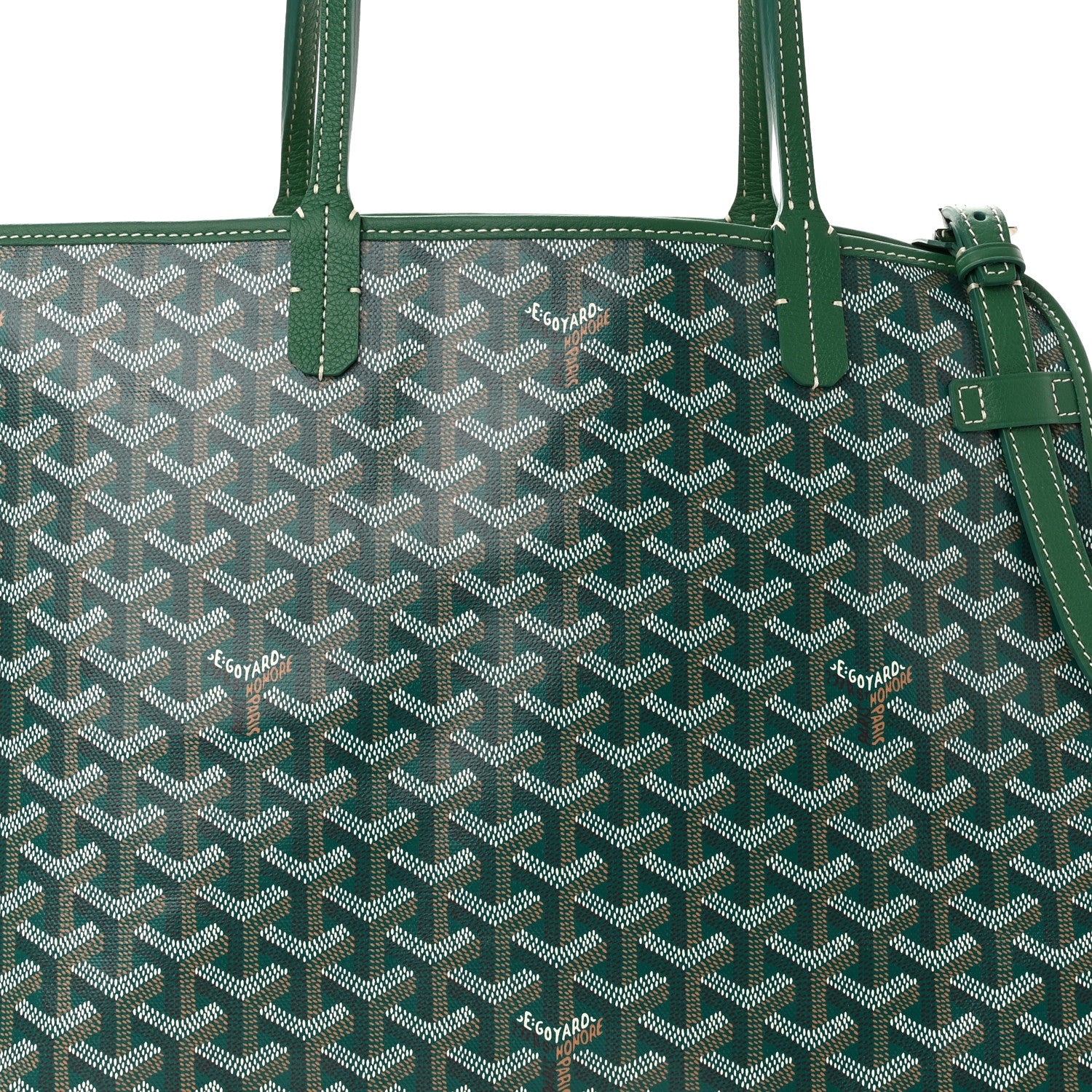 Goyard Goyardine Chien Gris Bag Green 7 of 9