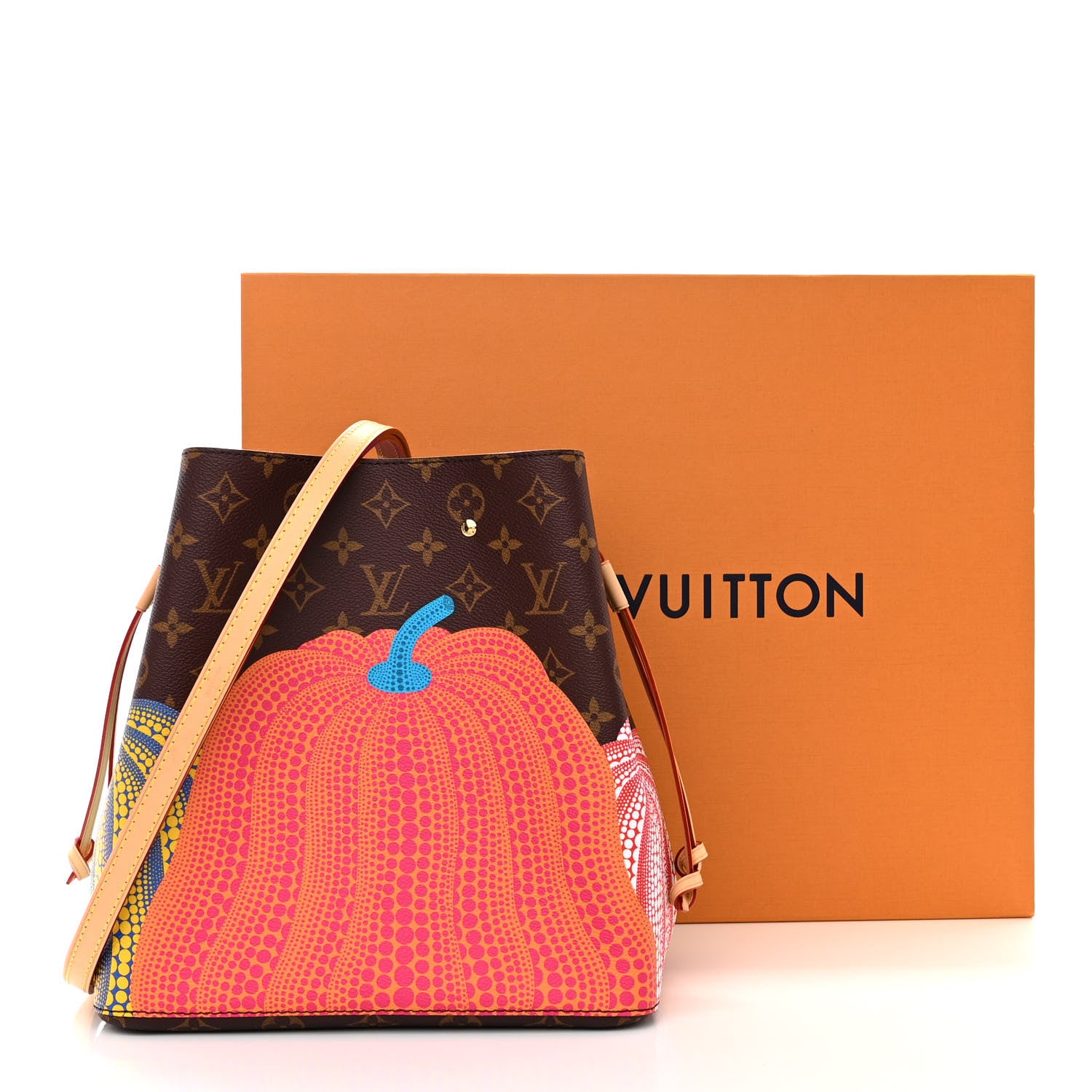 Louis Vuitton LV X YK Monogram Kusama Pumpkin Neonoe MM 12 of 12