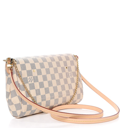 Louis Vuitton Damier Azur Favorite MM 2 of 9