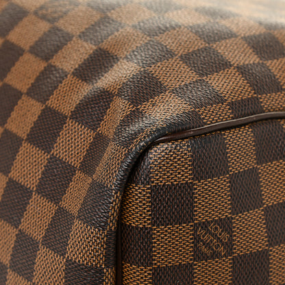 Louis Vuitton Damier Ebene Keepall Bandouliere 55 10 of 22