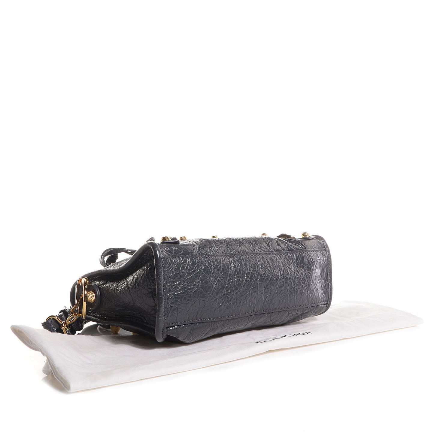 Agneau Giant 12 Gold Hardware Mini City Gris Fossile