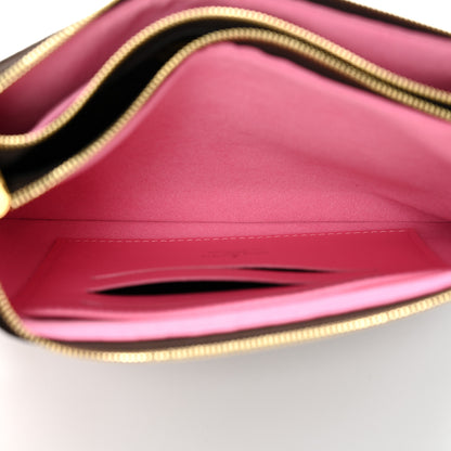 Louis Vuitton Monogram 2019 Christmas Animation Double Zip Pochette 5 of 11