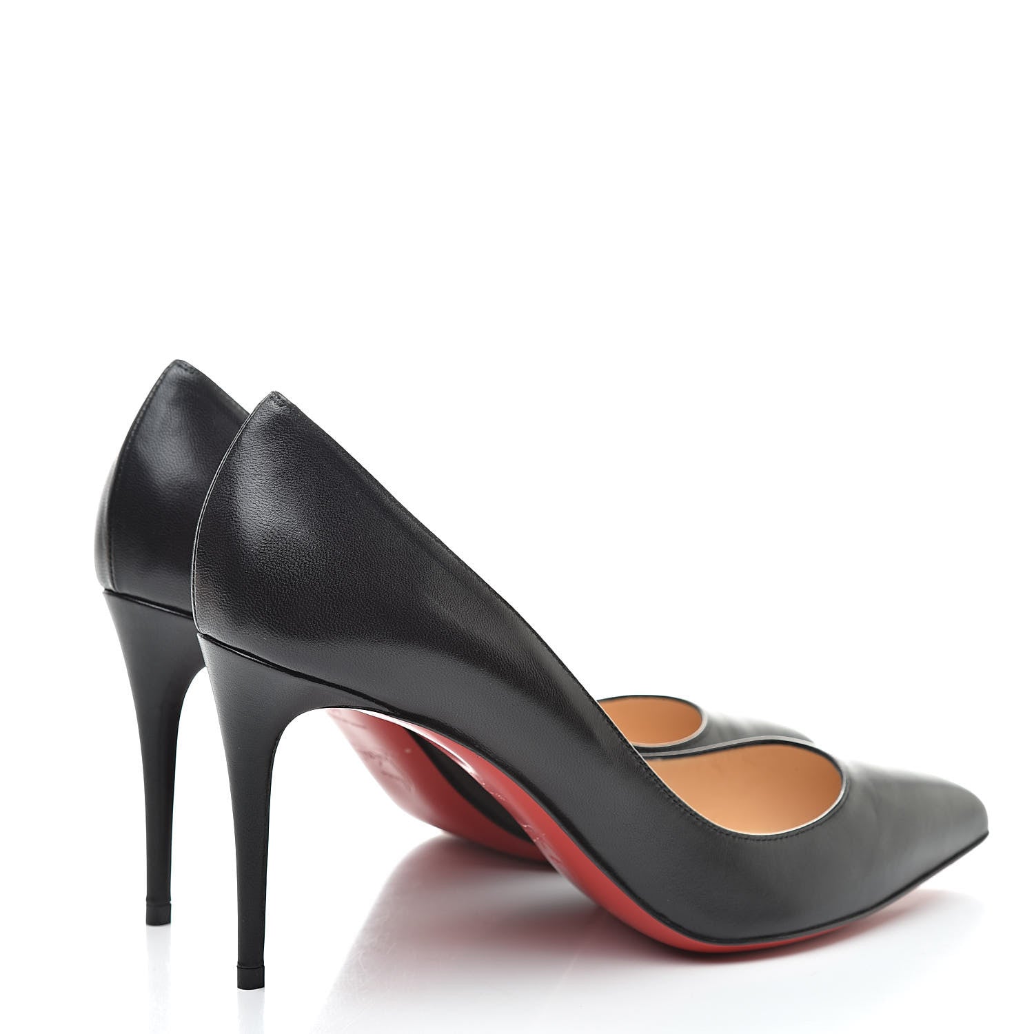 Christian Louboutin Shiny Nappa Pigalle Follies 85 Pumps 40 Black 4 of 8