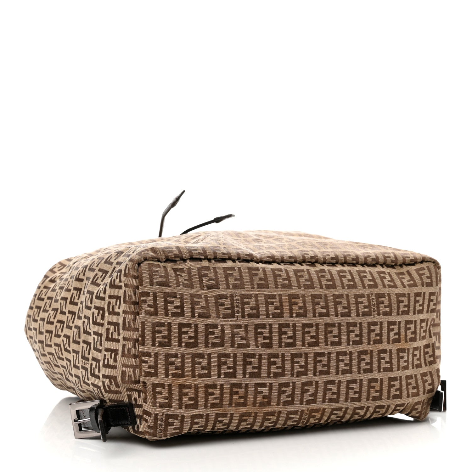 Fendi Zucchino Flap Backpack Tobacco 5 of 14