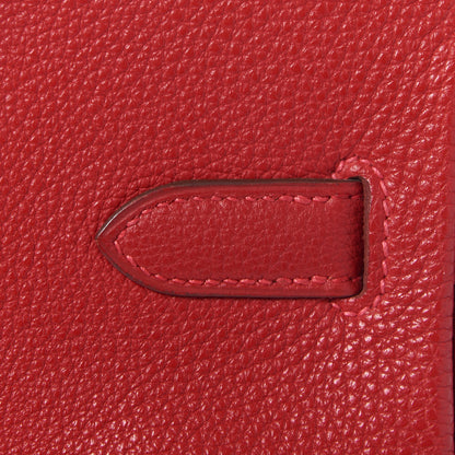 Hermes Togo Birkin 30 Rouge Vif 8 of 33