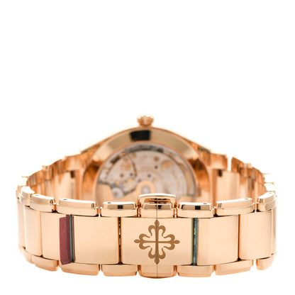 Patek Philippe 18K Rose Gold Diamond 36mm Twenty-4 Automatic Watch White 7300/1200R-010 3 of 5