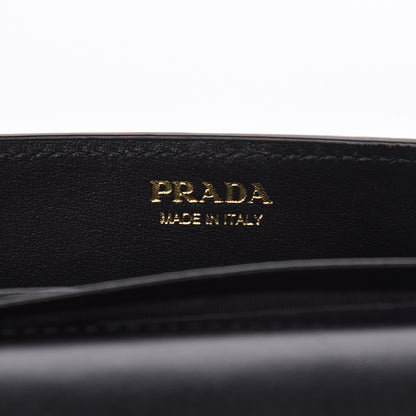 Prada Vitello Daino Mini Crossbody Bag Black 7 of 11