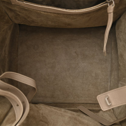 Celine Grained Calfskin Medium Phantom Luggage Taupe 5 of 14