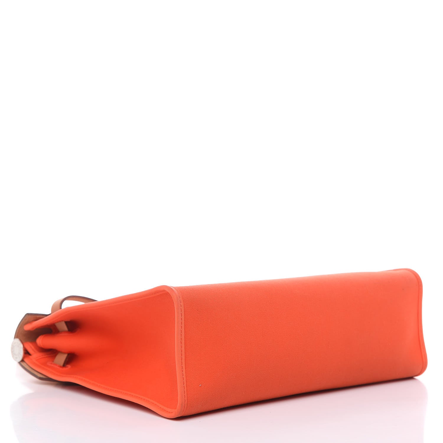 Hermes Vache Hunter Toile Herbag Zip 31 PM Capucine Fauve 4 of 15