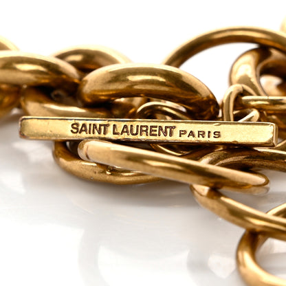 Saint Laurent Maillon Chain Belt Light Bronze 3 of 3