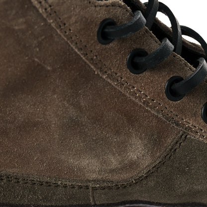Louis Vuitton Suede Calfskin Monogram Laureate Platform Desert Boots 35.5 Taupe 10 of 19