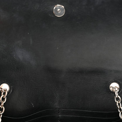 Balenciaga Pebbled Calfskin Chain Wallet White 11 of 13