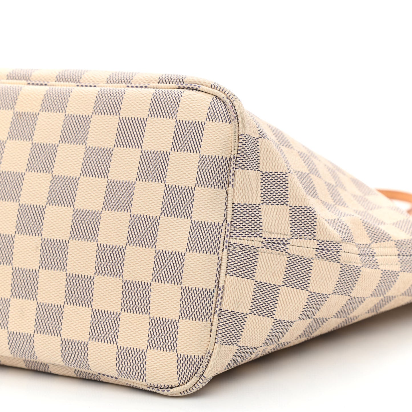 Damier Azur Neo Neverfull MM Rose Ballerine
